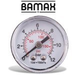 Gav Pressure Gauge 40MM 1 8 Rear Packaged Livestainable
