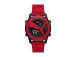 Puma Big Cat Digital Red Polyurethane Men's Watch P5100