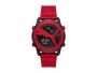 Puma Big Cat Digital Red Polyurethane Men's Watch P5100