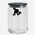 ALESSI Gianni Jar Medium - Black