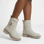 Pierre Cardin Callie 2 Short Boot - Beige - 8