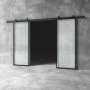 Glass Barn Door D11 Custom Size - 2100 X 1700 X 25MM / Frosted Glass