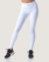 Prime State Ribbed LEGGINGS - White - Small