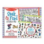 Melissa Seek & Find Around Town Sticker Pad