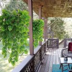 2 Pack Lush Artificial Monstera Hanging Vines - Realistic Faux Tropical Leaf Decor For Indoor outdoor Ambiance - Perfect For Hom