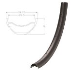 Jetset Rim 650B RM-AM30 32H 6069-T6 Alloy