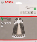 Bosch Circular Saw Blade Op Wo H 160X20MM-48T