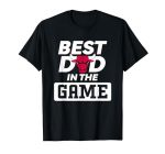 Nba Father's Day Best Dad In The Game Bulls Logo T-Shirt