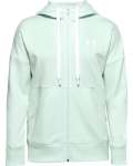 Women's Ua Rival Fleece Full Zip Hoodie - Scribe Blue Sm