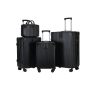 Hom-strong-durable Suitcase 14/18/22/26 INCH-4 Set Trolley-spinner Wheels With Lock Black