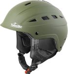 Turboske Ski Helmet Snowboard Helmet Snow Sports Helmet Audio Compatible For Men Women And Youth M Matte Olive