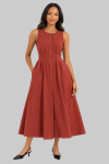 Maxi Dress - XXL Rust