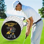 Funny Golf Ball Marker With Strong Magnet - Great Gift For Golfers