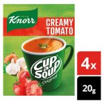 Knorr Cup-a-soup Creamy Tomato Instant Soup 4 X 20G