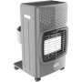 Alva 3-PANEL Luxury Gas Heater Grey