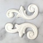 White Resin Furniture Swirl White 2X