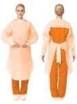 Disposable Plastic Shoecover Orange