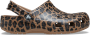 Classic Animal Clog Kids Age 5+ - Sepia/leopard / J6