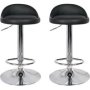 Linx Parry Bar Stool Black 2 Piece