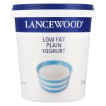Lancewood Low Fat Plain Yoghurt 1KG