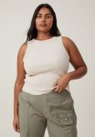 Cotton On Plus The 91 Tank - Stone