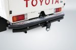 Toyota Land Cruiser Rear Step Black With Towbar For