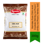 Pure Citric Acid Crystals Nimbu Na Phool Limbu Na Phool Nimbu Sat 200G - Premium Food-grade Natural Souring Agent &