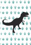 T-rex - Acrylic Wall Print - 600MM X 600MM