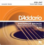 EJ15 Phosphor Bronze Acoustic Guitar Strings 010-047