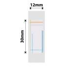 NB125 - - D11 D101 D110 H1S - 12X30MM - 210 Rainbows Labels