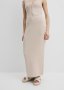Organically Grown Cotton Blend Boucle Knit Midi Skirt