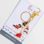 Christmas Keyrings Assorted Styles - Christmas Hat