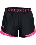 Women's Ua Play Up Shorts 3.0 - Black Cerise Sm