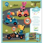 Repositionable Stickers For Toddlers - Cars