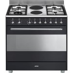 Smeg SSA92MAA9 Concert Cooker And Multifunction Oven 90CM Anthracite