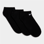Nike Unisex Everyday 3-PAIR Black white Socks