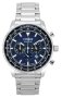 Citizen Eco-drive Chronograph Stainless Steel Blue Dial CA4500-91L 100M Men's Watch