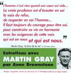 Entretiens Avec Martin Gray Par Anne Brownstone Cd Album