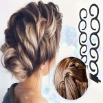 Women's Hair Styling Clip Diy Hair Braiding Tool Roller Bun Maker Twist Plait Fashion Practical Convenient Hair Accessories