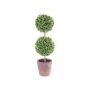 Two-tiered Potted Topiary Plant