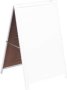 Parrot 90 X 60CM A-frame Whiteboard Non-magnetic Steel Frame