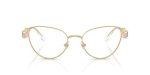 Swarovski SK1024 Prescription Eyewear Frames Gold demo Lens 53 Mm
