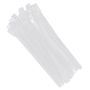 Tool Reusable Heavy Duty Nylon White Cable Ties Set Of 100 300MM