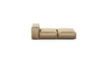 Lounger - Velvet - Caramel - 199CM X 84CM