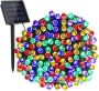 Extra-long 12-METER Solar Powered Fairy Light Rgb