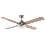 Emma Ceiling Fan 4 Blade With Light - White