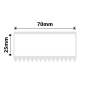 NB621 - - M3 Only - 70X25MM - 285 White Labels