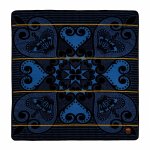 Victoria England - Pelo Ea Morena Black cobalt gold - 155 X 165 Cm