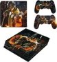 Decal Skin For PS4 Pro: Scorpion Fire