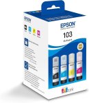Epson 103 Ink Bottles Multipack 260ML Total 1 X Black 1 X Cyan 1 X Magenta 1 X Yellow Colour Pages